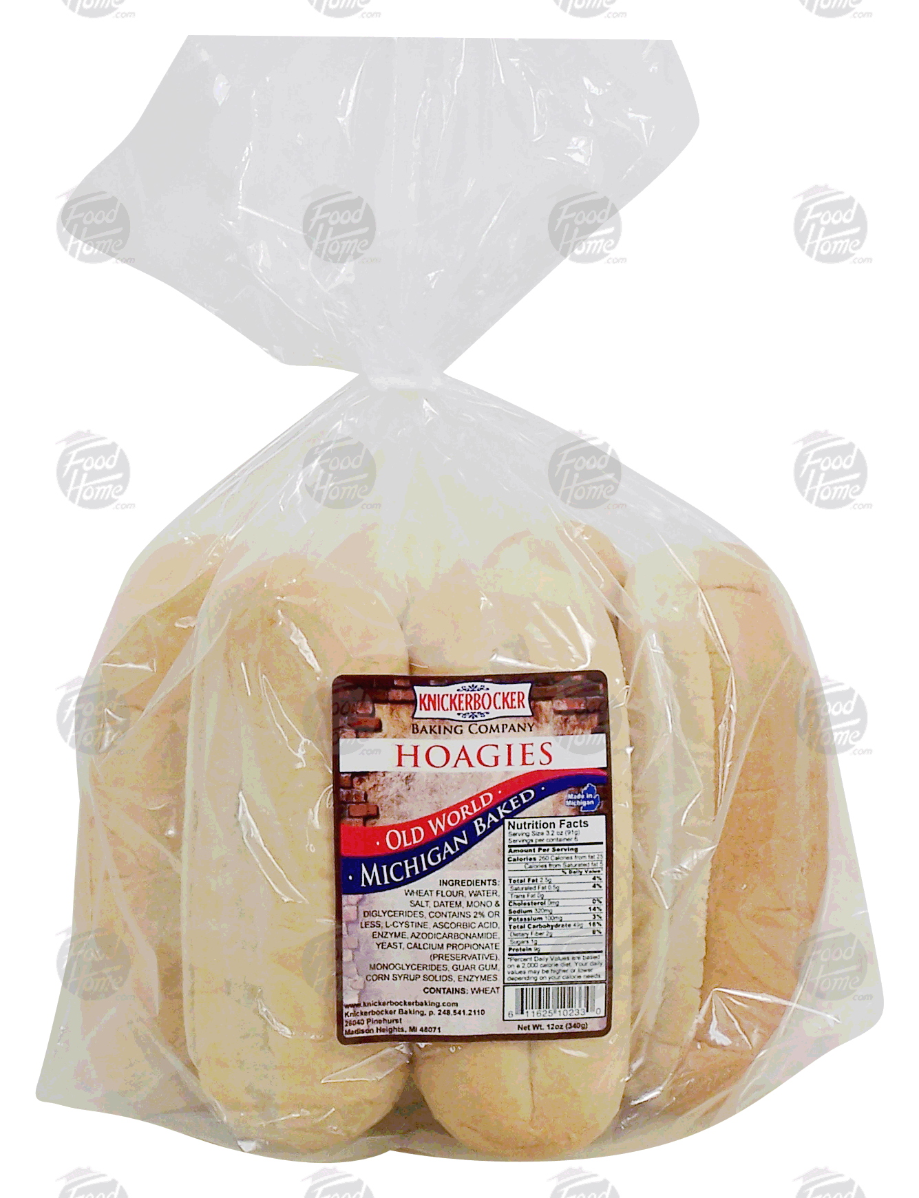 Knickerbocker Old World hoagies rolls, 6-count Full-Size Picture